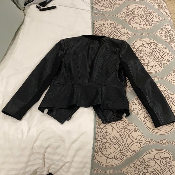 COPY - Lulus NWOT Vegan Leather Jacket, Small - Picture 4 of 4